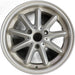 15" SMART 08-14 15x5.5 , alloy, 9 spoke Original OEM Wheel Rim - Front View