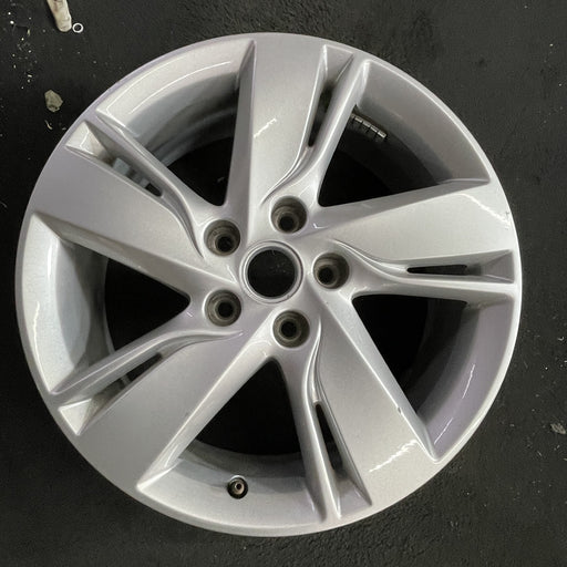17" CRUZE 14-15 17x7, 5 split spoke Original OEM Wheel Rim - Angle View