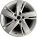 17" CRUZE 14-15 17x7, 5 split spoke Original OEM Wheel Rim - Front View