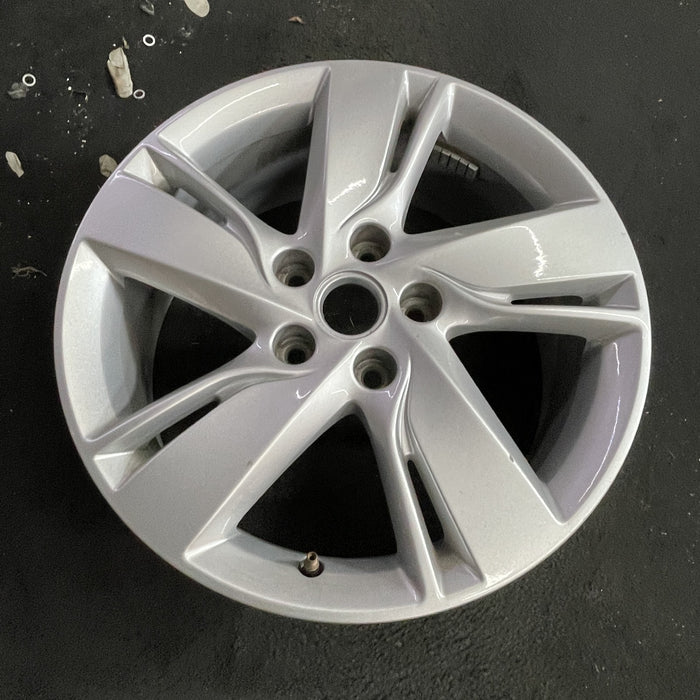 17" CRUZE 14-15 17x7, 5 split spoke Original OEM Wheel Rim - Side Profile