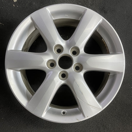17" RAV4 06-08 17x7 , 6 spoke Original OEM Wheel Rim - Angle View