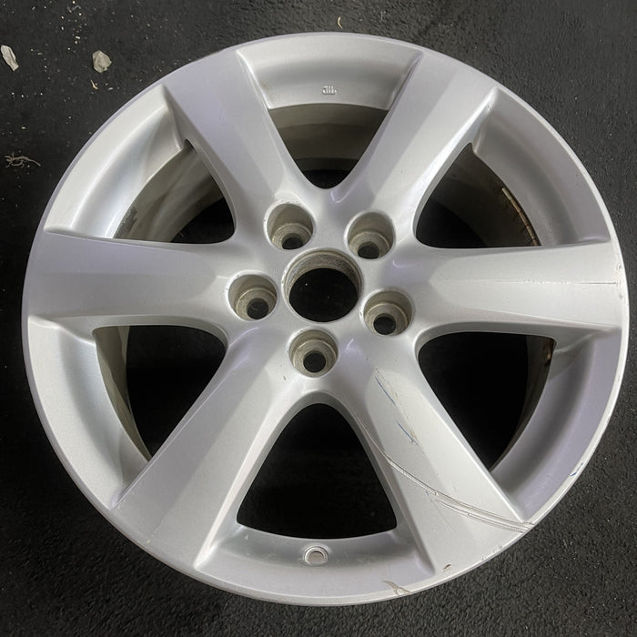 17" RAV4 06-08 17x7 , 6 spoke Original OEM Wheel Rim - Side Profile