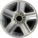 17" TRAILBLAZER 04-08 17x7, aluminum, 5 spoke, opt N74 Original OEM Wheel Rim - Front View
