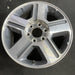 17" TRAILBLAZER 04-08 17x7, aluminum, 5 spoke, opt N74 Original OEM Wheel Rim - Side Profile