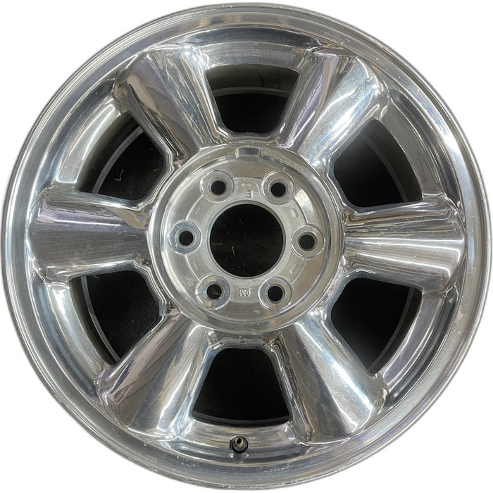 17" ENVOY 02-03 , aluminum, polished Original OEM Wheel Rim - Front View