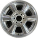 17" ENVOY 02-03 , aluminum, polished Original OEM Wheel Rim - Front View