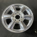 17" ENVOY 02-03 , aluminum, polished Original OEM Wheel Rim - Close-Up Detail