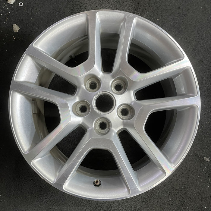 17" MALIBU 13-14 17x8 Original OEM Wheel Rim - Angle View