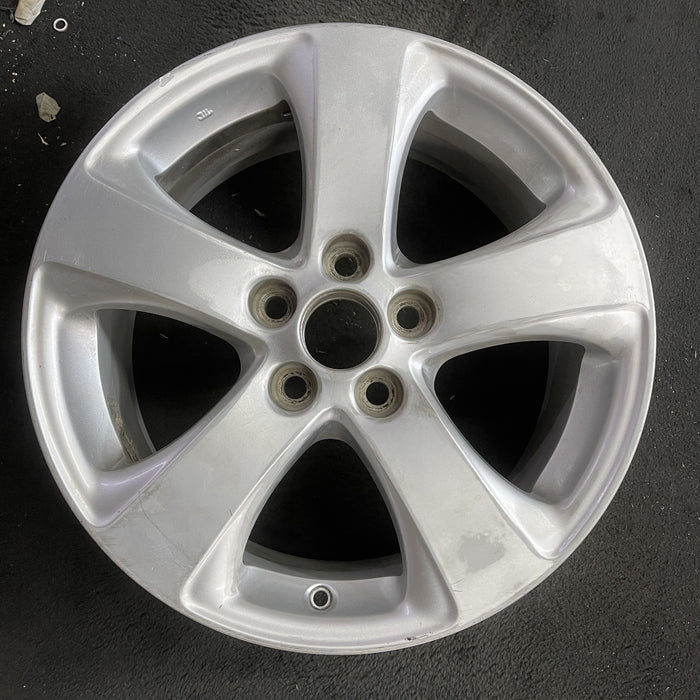 17" SIENNA 11-20 17x7 , 5 spoke Original OEM Wheel Rim - Angle View