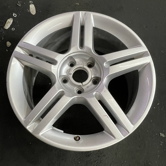 17" AUDI A4 05-11 17x7.5 , 10 spoke Original OEM Wheel Rim - Side Profile