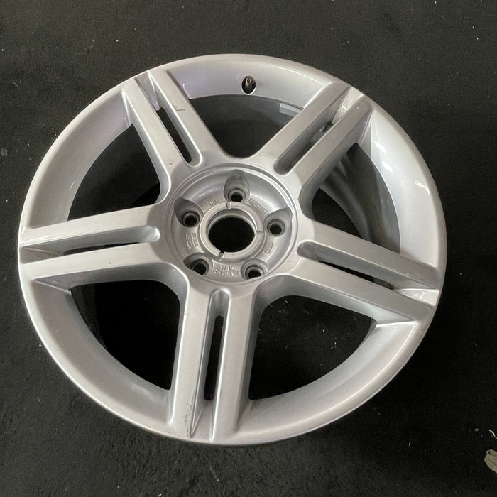 17" AUDI A4 05-11 17x7.5 , 10 spoke Original OEM Wheel Rim - Close-Up Detail