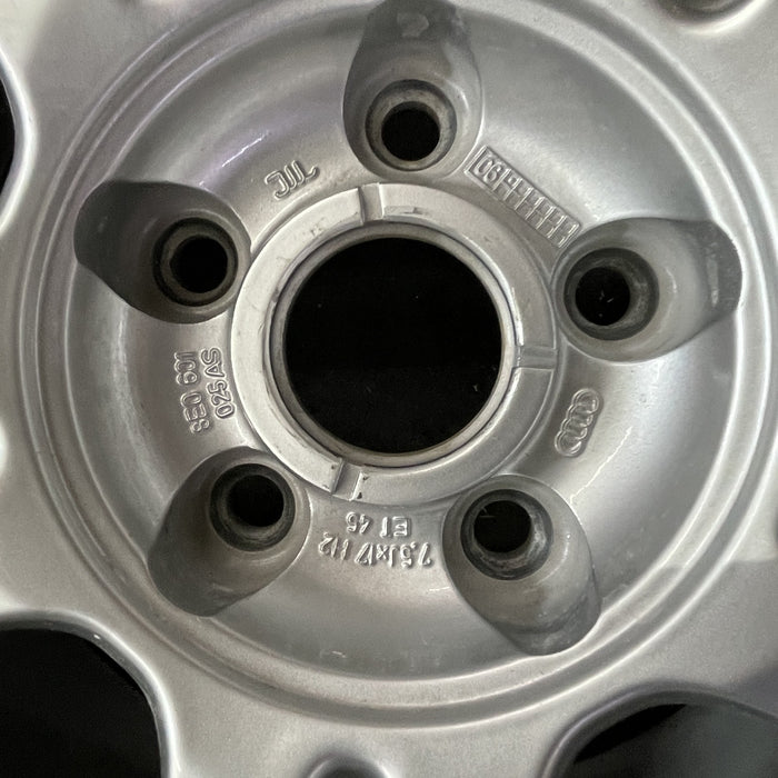 17" AUDI A4 05-11 17x7.5 , 10 spoke Original OEM Wheel Rim - Back View