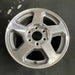 16" TRAILBLAZER 02-03 16x7, aluminum, 5 spoke, opt QC3 , Original OEM Wheel Rim - Side Profile