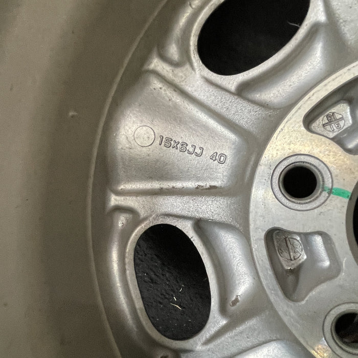 15" MAZDA MPV 92-95 15x6 , 5 spoke Original OEM Wheel Rim - Back View
