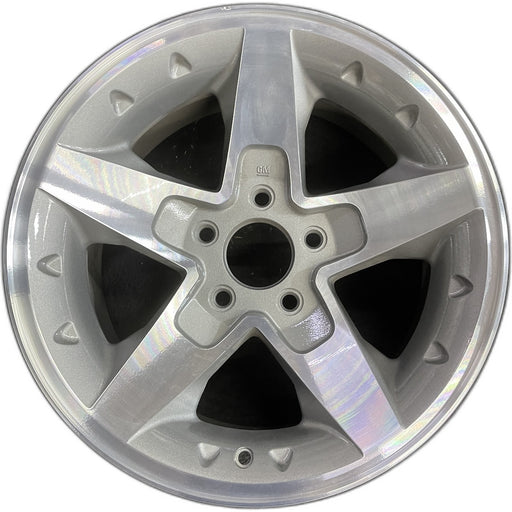 16" BLAZER S10/JIMMY S15 04 4x2, 16x8, opt N96 Original OEM Wheel Rim - Front View