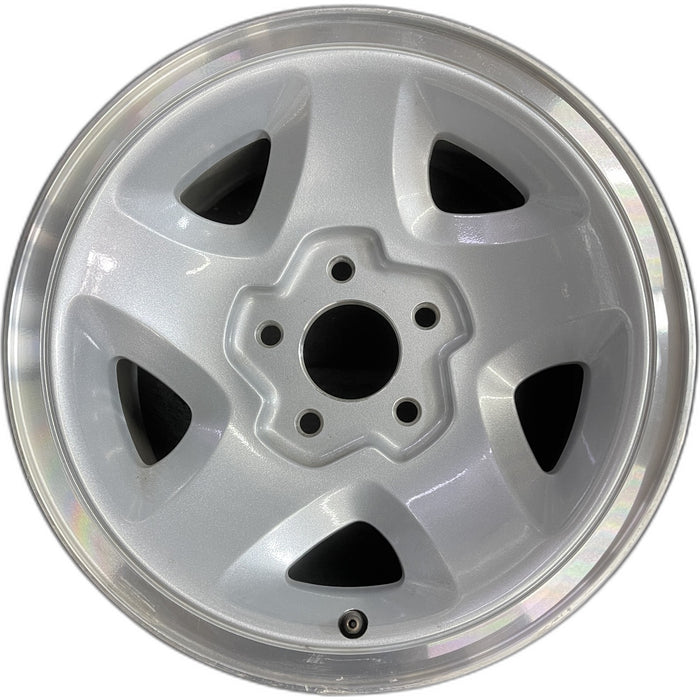 15" BLAZER S10/JIMMY S15 95-97 4x2, 15x7, aluminum, 5 slot Original OEM Wheel - Front View