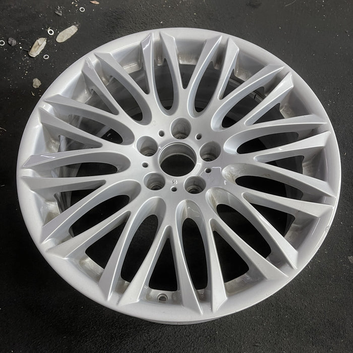 20" BMW 745i 02-05 20x9 , 12 spoke Original OEM Wheel Rim - Side Profile