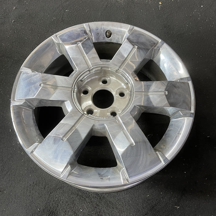 19" TERRAIN 10-11 19x7, 6 spoke, Original OEM Wheel Rim - Close-Up Detail