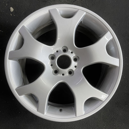 19" BMW X5 01 19x9 , 5 Y spokes Original OEM Wheel Rim - Angle View