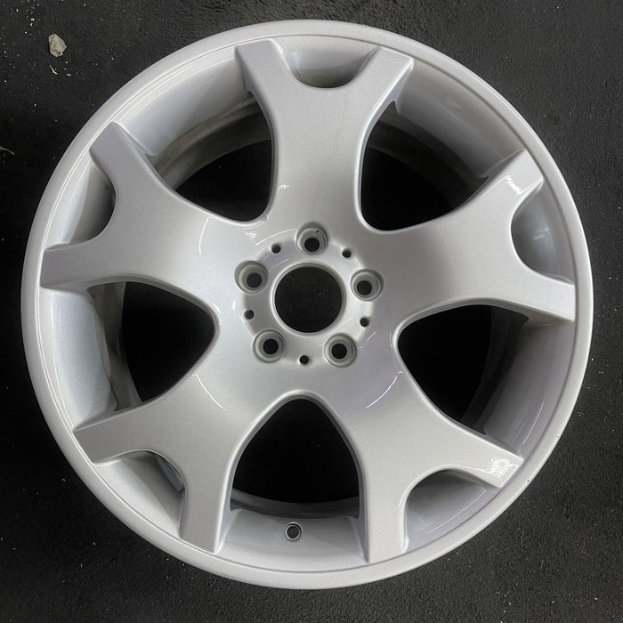 19" BMW X5 01 19x9 , 5 Y spokes Original OEM Wheel Rim - Angle View