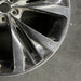 22" F-PACE 17-19 22x9 alloy 5 slotted spoke black Original OEM Wheel Rim - Back View