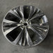 22" F-PACE 17-19 22x9 alloy 5 slotted spoke black Original OEM Wheel Rim - View 8