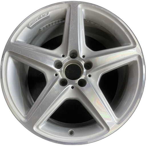 18" MERCEDES CLS-CLASS 12 218 Type; CLS550 AWD 18x9.5 AMG silver accents - Front View