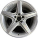 18" MERCEDES CLS-CLASS 12 218 Type; CLS550 AWD 18x9.5 AMG silver accents - Front View