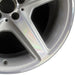 18" MERCEDES CLS-CLASS 12 218 Type; CLS550 AWD 18x9.5 AMG silver accents - Close-Up Detail