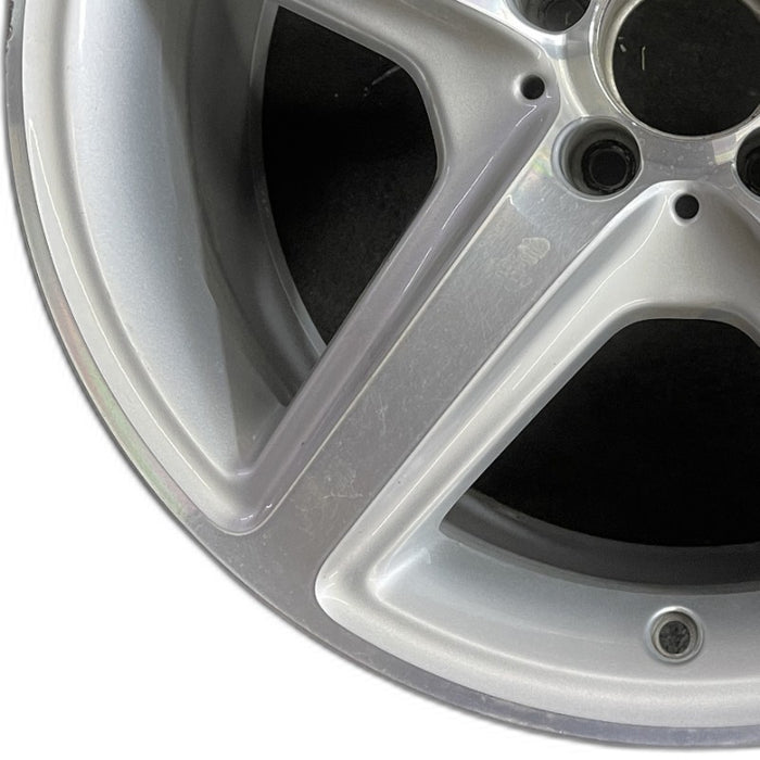 18" MERCEDES CLS-CLASS 12 218 Type; CLS550 AWD 18x9.5 AMG silver accents - Back View