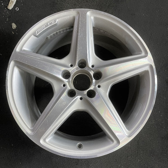 18" MERCEDES CLS-CLASS 12 218 Type; CLS550 AWD 18x9.5 AMG silver accents - Additional View
