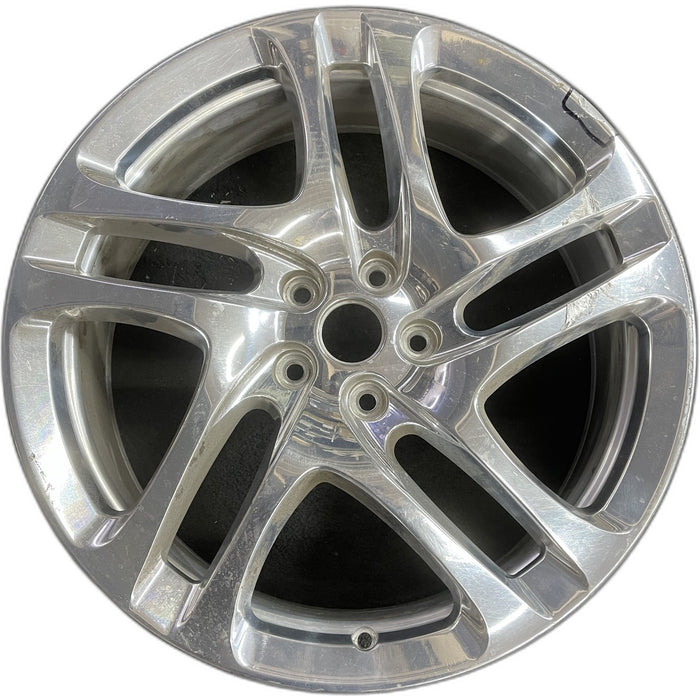 20" INFINITI JX35 13 20x7.5 , polished Original OEM Wheel Rim - Front View