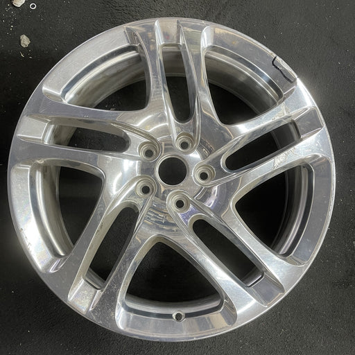 20" INFINITI JX35 13 20x7.5 , polished Original OEM Wheel Rim - Angle View