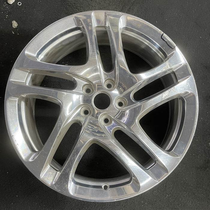 20" INFINITI JX35 13 20x7.5 , polished Original OEM Wheel Rim - Angle View