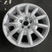 16" BEETLE 02-07 16x6.5, alloy, 11 spoke Original OEM Wheel Rim - Side Profile