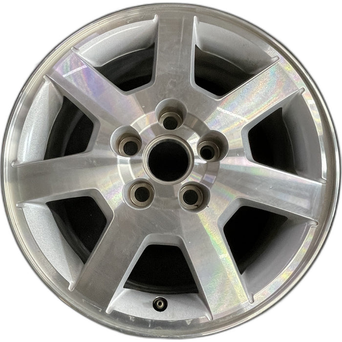 16" CTS 05 16x7 , , bright finish Original OEM Wheel Rim - Front View