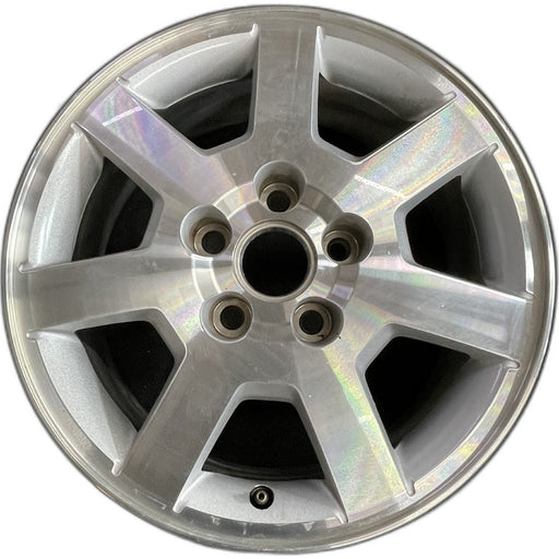 16" CTS 05 16x7 , , bright finish Original OEM Wheel Rim - Front View