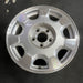 16" DEVILLE 00-02 5 lug, Base, 16x7, , silver finish Original OEM Wheel Rim - Side Profile