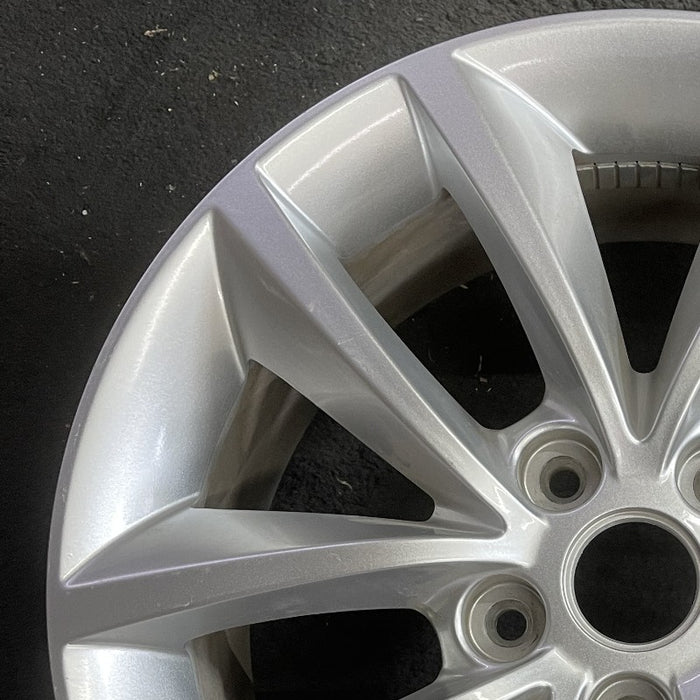 17" SORENTO 16-18 17x7 alloy Original OEM Wheel Rim - Side Profile