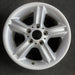 16" BMW 325i 04-06 16x7, alloy, 5 spoke, fluted Original OEM Wheel Rim - Angle View