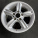 16" BMW 325i 04-06 16x7, alloy, 5 spoke, fluted Original OEM Wheel Rim - Side Profile