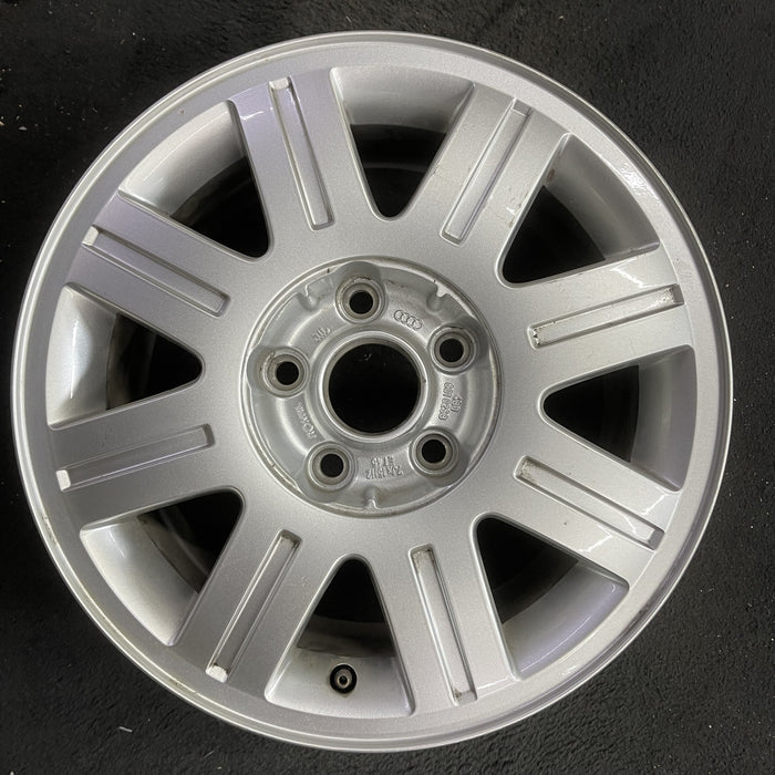 15" AUDI A4 98-01 15x7 Original OEM Wheel Rim - Angle View