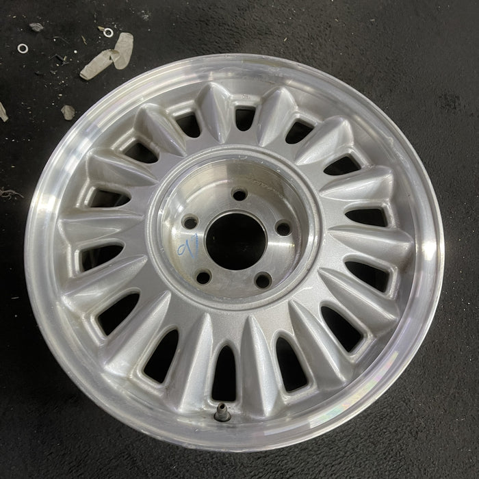 16" DEVILLE 94 Concours, 16x7 , brushed finish Original OEM Wheel Rim - Side Profile