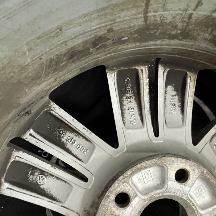 16" EOS 07-11 16x7 Original OEM Wheel Rim - Back View