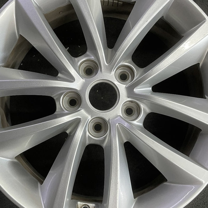 17" SORENTO 16-18 17x7 alloy Original OEM Wheel Rim - Angle View