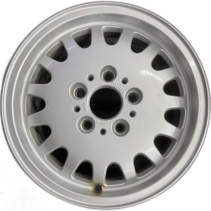 15" BMW 318i 93-99 15x7 , 15 hole Original OEM Wheel Rim - Front View
