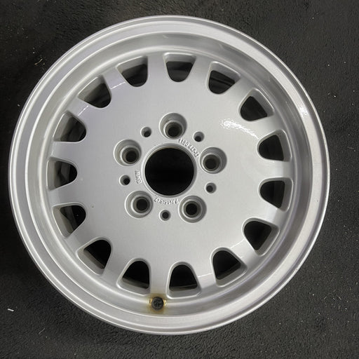 15" BMW 318i 93-99 15x7 , 15 hole Original OEM Wheel Rim - Angle View