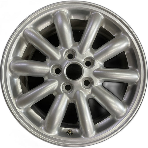 16" S TYPE 00-02 , 16x7.5, 10 spoke Original OEM Wheel Rim - Front View