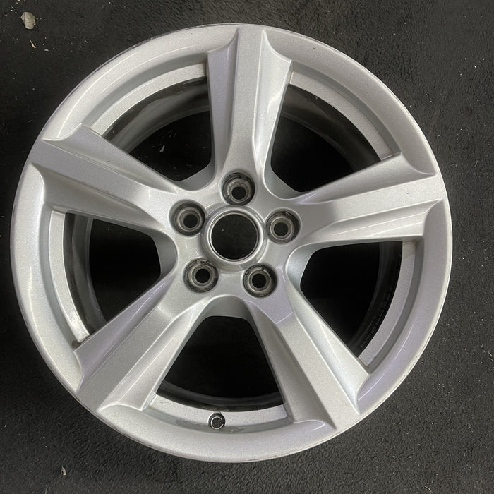 17" MUSTANG 15 17x7.5 , Original OEM Wheel Rim - Angle View