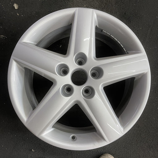 17" AUDI A4 02 17x7.5 Original OEM Wheel Rim - Angle View